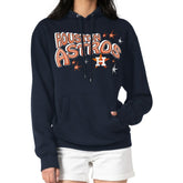 Houston Astros Starter Women's Fireworks Fleece Tri-Blend Pullover Hoodie discount