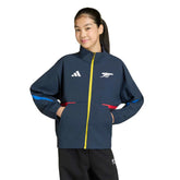 Adidas Arsenal Youth 2025/26 Club Anthem Full-Zip Jacket - Navy