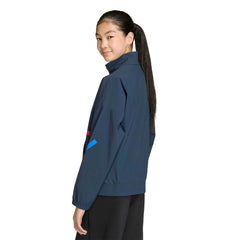 Adidas Arsenal Youth 2025/26 Club Anthem Full-Zip Jacket - Navy