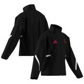 Adidas Manchester United Youth 2025/26 Club Anthem Full-Zip Jacket - Black