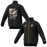 Adidas Real Madrid x Marvel Youth Track Jacket - Black