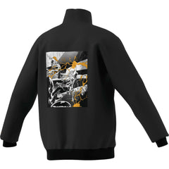 Adidas Real Madrid x Marvel Youth Track Jacket - Black