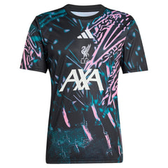 Adidas Liverpool 2025/26 Pre-Match Training Jerseys - Black