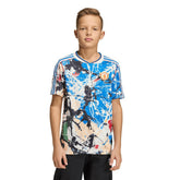 Adidas Manchester United X Stone Roses Youth Replica Jerseys - Blue