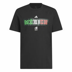 Adidas Mexico National Team Jerseys Hook T-Shirts - Black
