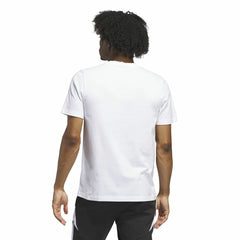 Adidas Italy National Team Jerseys Hook T-Shirts - White