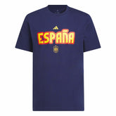 Adidas Spain National Team Jerseys Hook T-Shirts - Navy