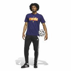 Adidas Spain National Team Jerseys Hook T-Shirts - Navy
