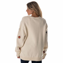 NBA - Phoenix Suns The Wild Collective Unisex 2025/26 City Edition Jacquard Sweater - Cream