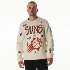 NBA - Phoenix Suns The Wild Collective Unisex 2025/26 City Edition Jacquard Sweater - Cream