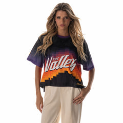 NBA - Phoenix Suns The Wild Collective Unisex 2025/26 City Edition Boxy Mesh T-Shirt - Black