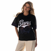 NBA - Phoenix Suns The Wild Collective Unisex 2025/26 City Edition Boxy Mesh Jersey T-Shirt - Black