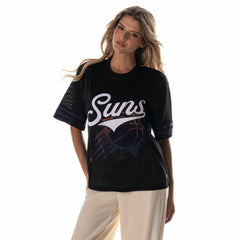 NBA - Phoenix Suns The Wild Collective Unisex 2025/26 City Edition Boxy Mesh Jersey T-Shirt - Black