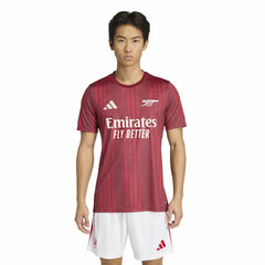 Adidas Arsenal 2025/26 Pre-Match Training Jerseys - Red