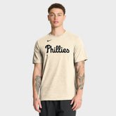 Philadelphia Phillies Nike Wordmark Tri-Blend T-Shirt On Sale