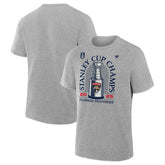 Florida Panthers - Fanatics 2025 Stanley Cup Champions Locker Room T-Shirt Heather Gray