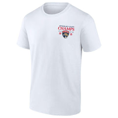 Florida Panthers - Fanatics 2025 Stanley Cup Champions Jersey Roster T-Shirt White