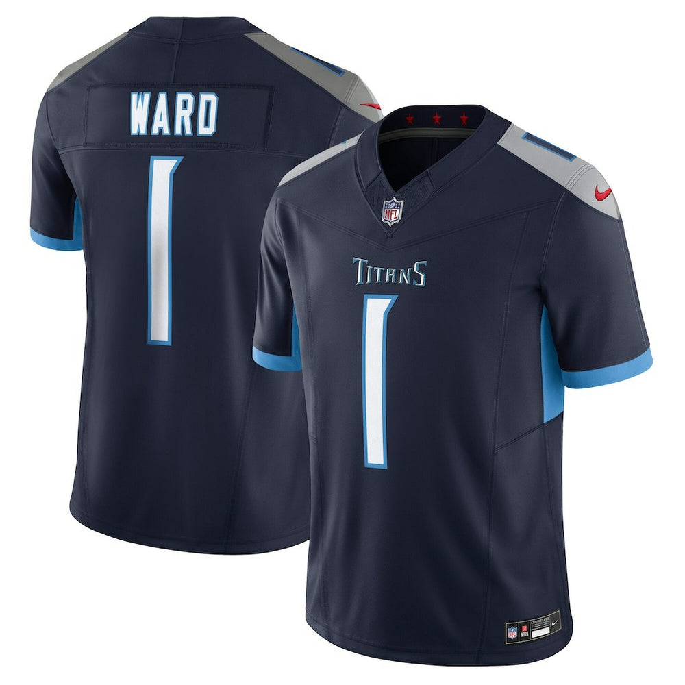 Cameron Ward Tennessee Titans Alternate Limited Jersey Navy - Nike