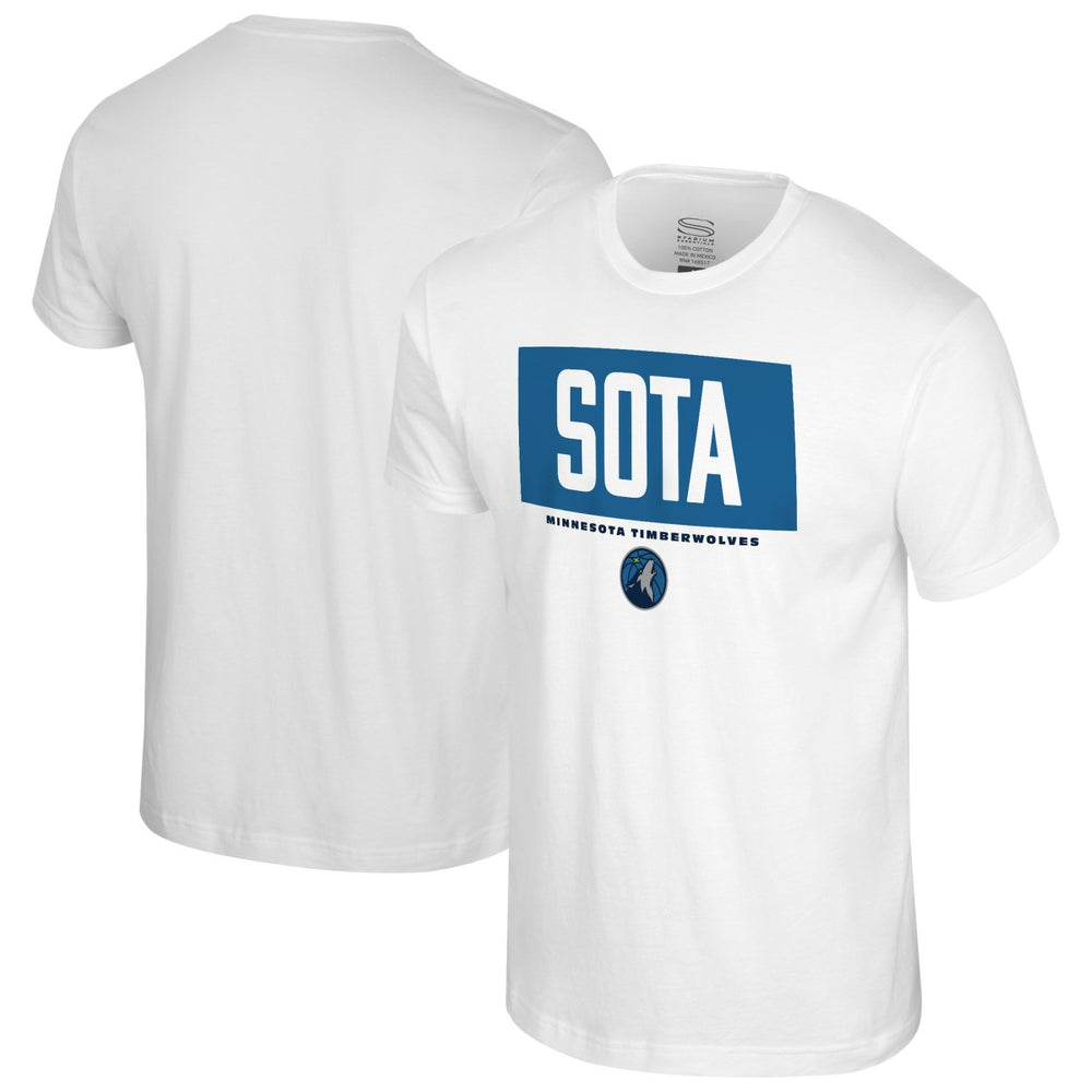 NBA - Minnesota Timberwolves Stadium Essentials Crossbar T-Shirt - White