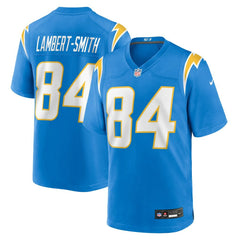 KeAndre Lambert-Smith Los Angeles Chargers Team Game Jersey Powder Blue - Nike