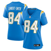 KeAndre Lambert-Smith Los Angeles Chargers Women's Team Game Jersey Powder Blue - Nike