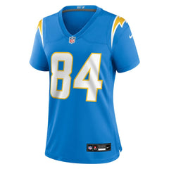 KeAndre Lambert-Smith Los Angeles Chargers Women's Team Game Jersey Powder Blue - Nike