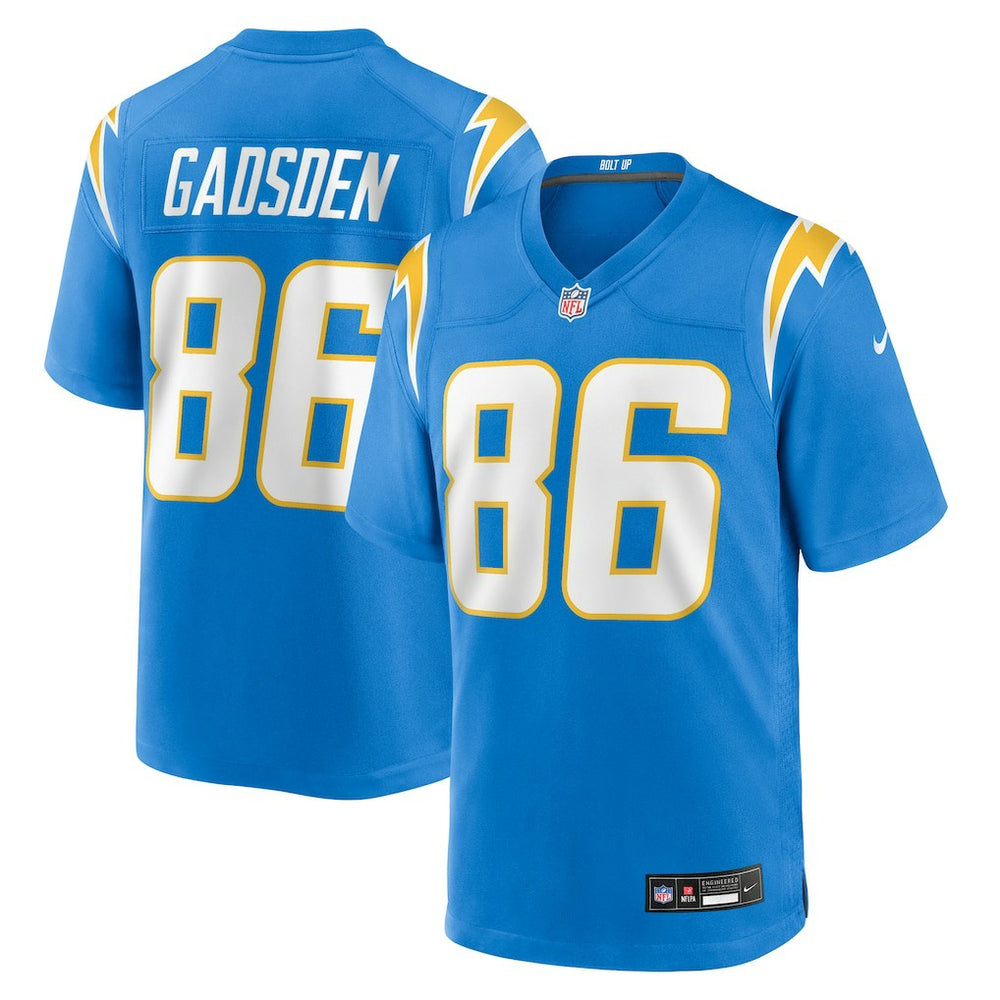 Oronde Gadsden Los Angeles Chargers Team Game Jersey Powder Blue - Nike