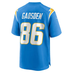 Oronde Gadsden Los Angeles Chargers Team Game Jersey Powder Blue - Nike