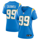 Jamaree Caldwell Los Angeles Chargers Women's Team Game Jersey Powder Blue - Nike