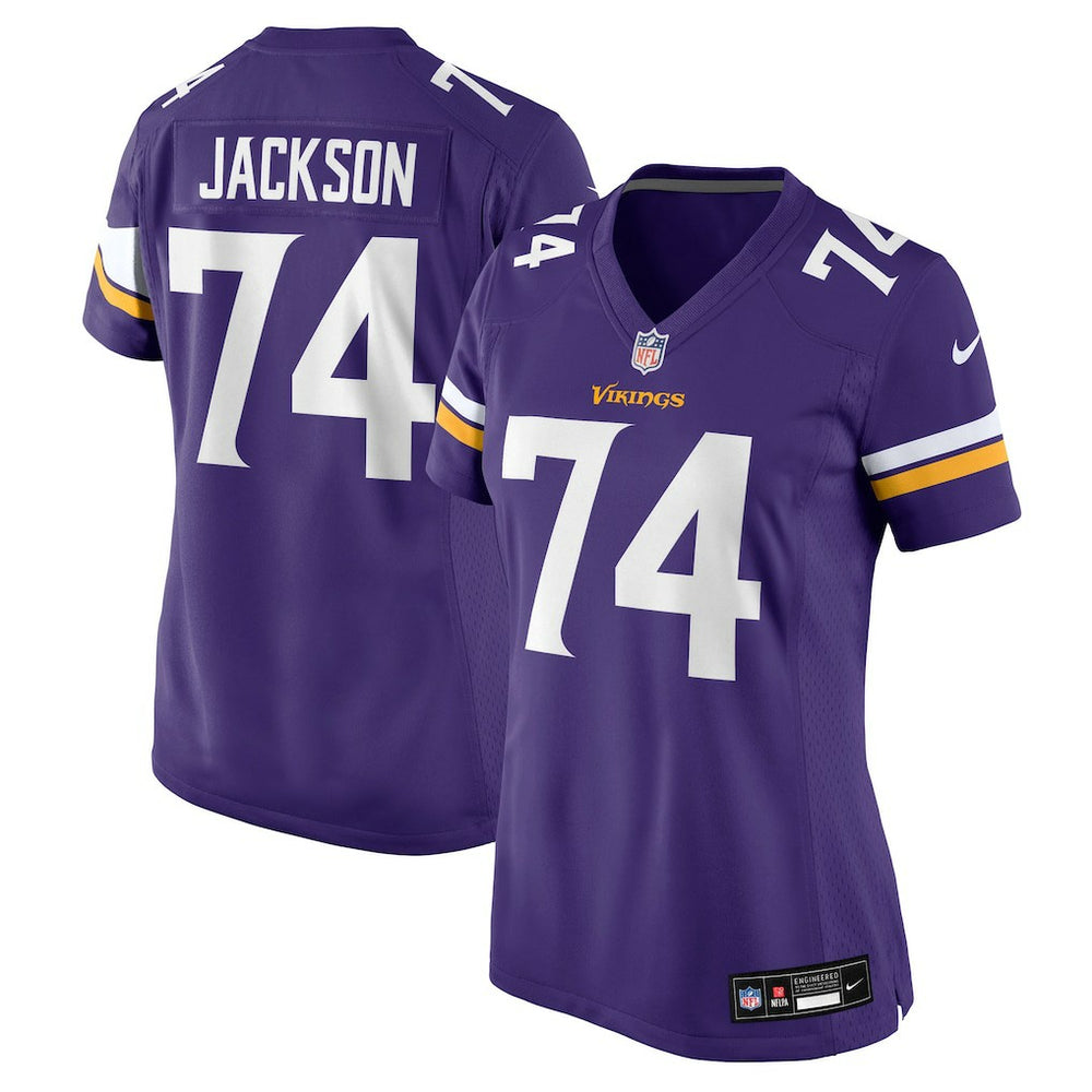 Donovan Jackson Minnesota Vikings Women's Team Game Jersey Purple - Nike