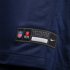 Grey Zabel Seattle Seahawks Team Game Jersey College Navy - Nike