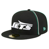 New York Jets New Era Soutache 59FIFTY Fitted Hat Black - NFL