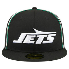 New York Jets New Era Soutache 59FIFTY Fitted Hat Black - NFL