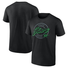 Dallas Stars - Colorblock Puck T-Shirt Black