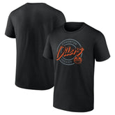 Edmonton Oilers - Colorblock Puck T-Shirt Black