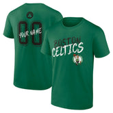 NBA - Boston Celtics Hustle Custom T-Shirt - Kelly Green
