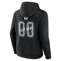 NBA - Brooklyn Nets Hustle Custom Pullover Hoodie - Black