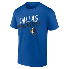 NBA - Dallas Mavericks Hustle Custom T-Shirt - Blue
