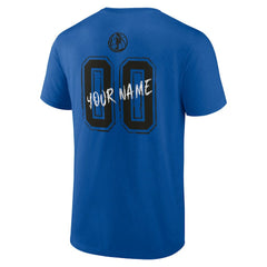NBA - Dallas Mavericks Hustle Custom T-Shirt - Blue