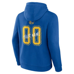 NBA - Golden State Warriors Hustle Custom Pullover Hoodie - Royal