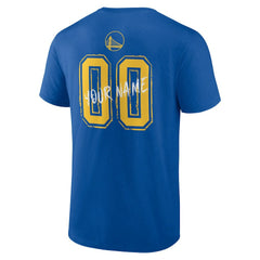 NBA - Golden State Warriors Hustle Custom T-Shirt - Royal