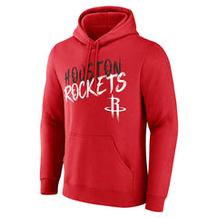 NBA - Houston Rockets Hustle Custom Pullover Hoodie - Red