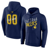 NBA - Indiana Pacers Hustle Custom Pullover Hoodie - Navy