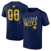 NBA - Indiana Pacers Hustle Custom T-Shirt - Navy