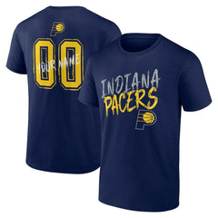 NBA - Indiana Pacers Hustle Custom T-Shirt - Navy
