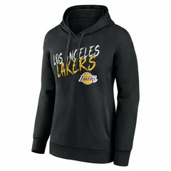 NBA - Los Angeles Lakers Women's Hustle Custom Pullover Hoodie - Black
