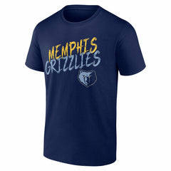 NBA - Memphis Grizzlies Hustle Custom T-Shirt - Navy