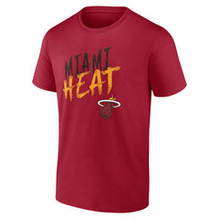 NBA - Miami Heat Hustle Custom T-Shirt - Red