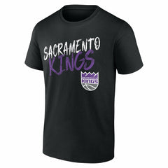 NBA - Sacramento Kings Hustle Custom T-Shirt - Black