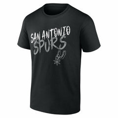 NBA - San Antonio Spurs Hustle Custom T-Shirt - Black